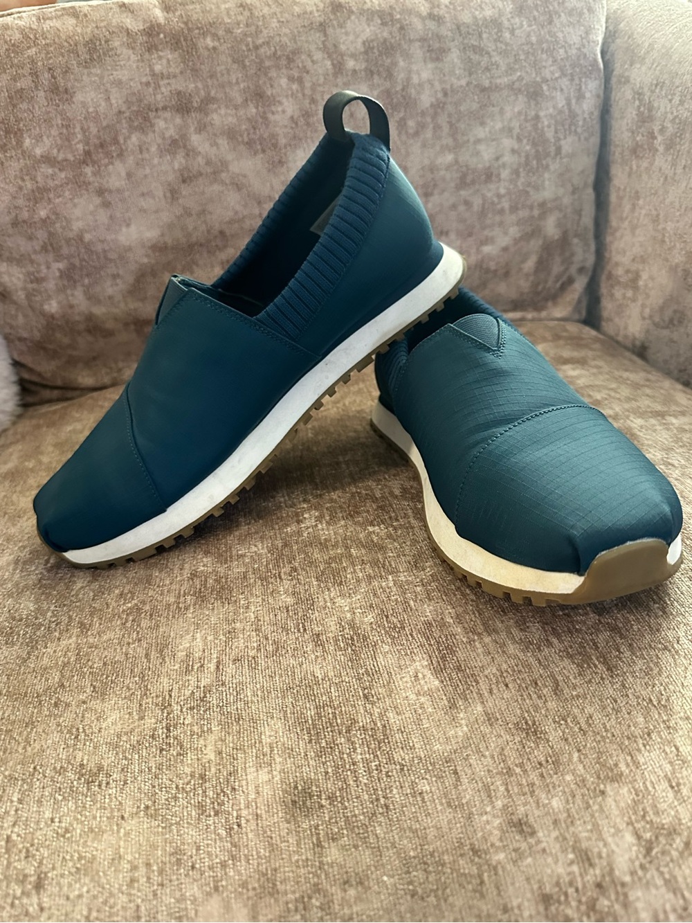Toms Resident Blue Ripstop Sneaker Sz 8.5